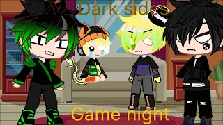 Darksides family game night | gacha club skit | Sander sides