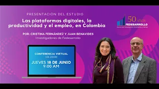 Presentación del estudio: Las plataformas digitales, la productividad y el empleo en Colombia