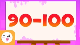 Adivina los números del 90 al 100 - Aprende a escribir y leer los números del 1 al 100