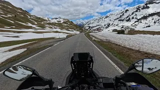 Snowy Alp Pass - Tenere 700 WR from Au to Warth, Austria