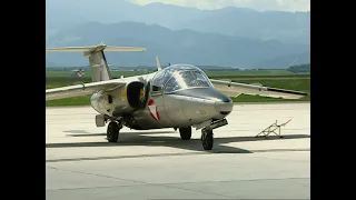 Abschied: Fly-out der Saab-105-Flugzeuge