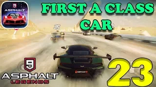 ASPHALT 9 : LEGENDS - MY FIRST A CLASS CAR ( ASTON MARTIN VULCAN ) - #23