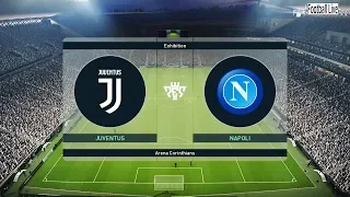 PES 2019 | Juventus vs Napoli | Fantastic Full Match & Amazing Goals | Gameplay PC