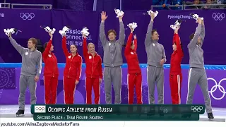 Alina Zagitova Olymp 2018 Team Victory Ceremony D