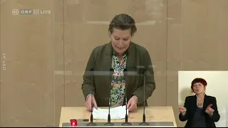2020 11 17 032 Gabriele Heinisch-Hosek SPÖ   Nationalratssitzung vom 17 11 2020 um 0905 Uhr