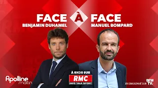 L'interview politique de Manuel Bompard sur RMC