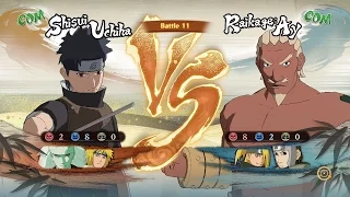 Naruto Shippuden: Ultimate Ninja Storm 4, Shisui/Madara/Minato VS Ay/Deidara/Yamato!