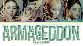 aespa 'Armageddon' Lyrics (에스파 Armageddon 가사) (Color Coded Lyrics)