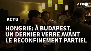 Coronavirus: dernière soirée à Budapest avant la fermeture des bars et des restaurants | AFP