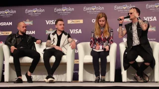 Ukraine Press Conference 2 — O.Torvald "Time" Eurovision 2017 | wiwibloggs