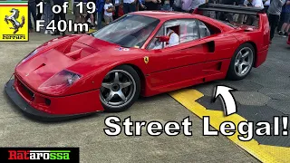 Ferrari F40 LM - Ultimate Drive in the $5 Million Supercar 1 of Only 19 Cars Ever Built