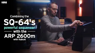 Combining the SQ-64's powerful sequencer with the ARP 2600m by Kabuki