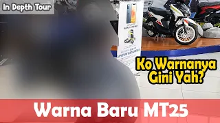 Yamaha MT25 Metalic Blue New Colour 2021 Indonesia