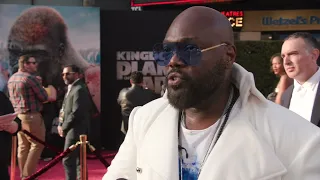 Kingdom of the Planet of the Apes LA Premiere - itw Peter Macon (Official video)