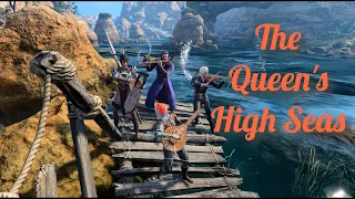 BG3 Bard Band: "The Queen's High Seas" Divinity Deluxe Song (Astarion, Shadowheart, Gale and Tav)