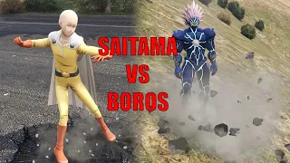 Saitama VS Boros GTA 5