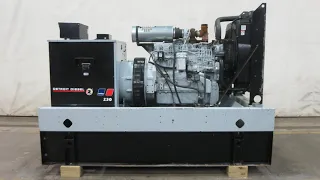 Detroit Diesel 230DSEJB 225 kW diesel generator John Deere 6081AF001 eng 309 Hrs Yr 2005 CSDG # 4466