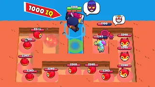 1000 IQ *GOD BROCK* vs 10 IQ TEAM! Brawl Stars Funny Moments & Fails & Wins & Glitch ep.440