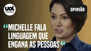 Jair nem sabe qual é a religião dele; Michelle fala linguagem que engana pessoas, diz Chico Pinheiro