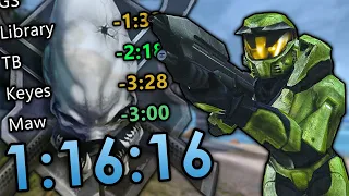 Halo CE LIVE Legendary Speedruns + Halo 2 Uncut