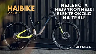 Haibike Lyke CF 11: Nejlehčí a nejvýkonnější elektrokolo na trhu!