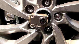 GoPro Inside a Car Tire (While Driving)