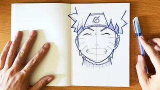 How to draw Naruto Uzumaki step by step || Naruto drawing easy || How to draw anime