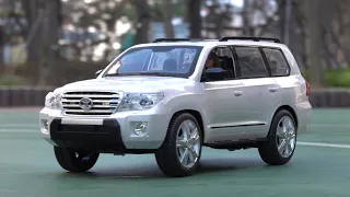 2013 Toyota Land Cruiser│Convert a toy car to an RC car│Making video & Test Run