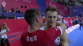 Luke WHITEHOUSE (GBR) - 2023 Artistic European Champion, floor