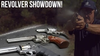 Revolver Showdown! Colt Python vs. S&W L frame vs. Ruger Speed Six| Jerry Miculek