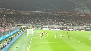 Gol di MESSIAS Da San Siro Milan Genoa 2-0 Primo arancio