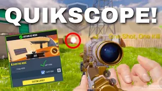 Become a Quickscope PRO in CODM With this TIPS!
