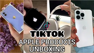 ASMR 📦 Opening Apple Products ♡ TIKTOK Compilation