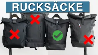 TOP RUCKSÄCKE für MÄNNER ● BACKPACKS für's Office, Uni oder Arbeit