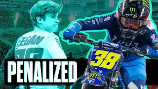 PENALIZED. Haiden Deegan Docked Following Incident at Birmingham Supercross | 250 East SMX