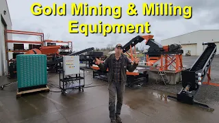 Turnkey Gold Mining & Milling System: Processing 2 Tons per Hour for High-Grade Gold Buttons