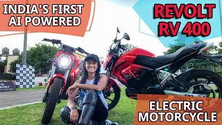Ride 150Km with just 25₹ | REVOLT RV-400 | Tana Luciya Joji