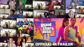 GTA 6 Trailer Reaction Mashup 🔥 | GTA VI Trailer Reaction