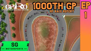 1000th GPRO Race at Brasilia - My GPRO Race Report Episode 1