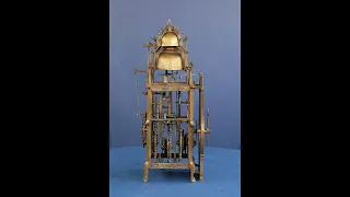 Clocktime: Gothic Iron Wall Clock c1500, 02 Movement