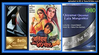 Qayamat Qayamat  - Lata Mangeshkar - R-D- Burman – Alibaba Aur 40 Chor 1980 - Vinyl 320k