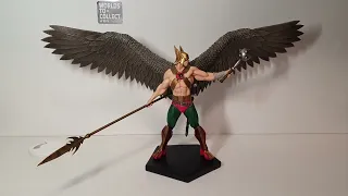 Hawkman Gavião Negro 1/10  CCXP 2016 Iron Studios DC Comics Justice League Unboxing Review