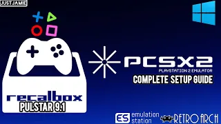 Recalbox PlayStation 2 PCSX2 Easy Setup Guide #recalbox #ps2 #pcsx2