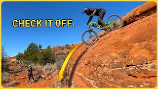 Conquering the Infamous Hiline - Sedona’s Epic Mountain Bike Trail