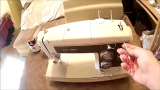 Kenmore Model 158.17560 Sewing Machine Only Sews in Reverse? FIXED!