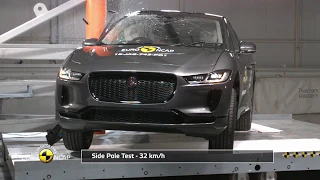 Euro NCAP Crash Test of Jaguar I-PACE 2018