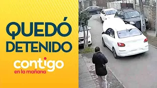FUE CAPTADO EN VIDEO: Ladrón se hizo pasar por comprador para robar auto - Contigo en la Mañana