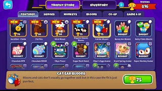 New 31.0 Trophy Store Item Showcase! - Bloons TD 6