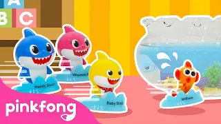 Baby Shark Song with Collectible Figures 🌊 | Baby Shark Toy | Toy Review | Pinkfong Songs for Kids