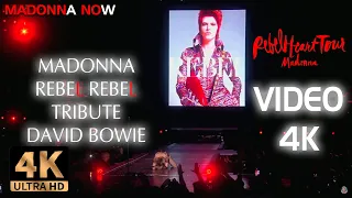 MADONNA - REBEL REBEL - DAVID BOWIE TRIBUTE - 4K REMASTERED 2160p UHD - AAC AUDIO